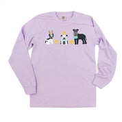 Easter Pups - LONG SLEEVE Comfort Colors Tee Little Mama Shirt Shop