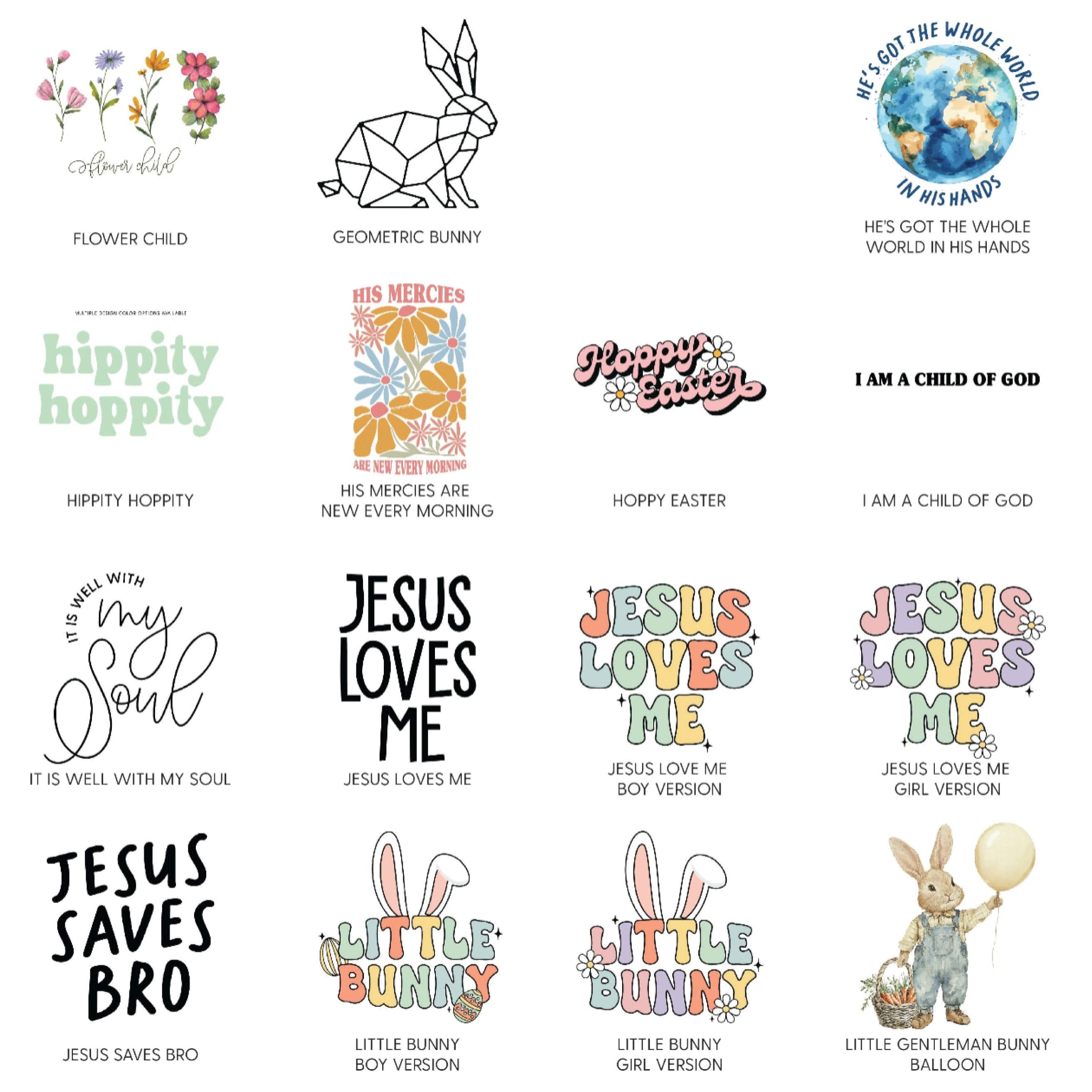 Easter Totes - (Multiple Design Options) Little Mama Shirt Shop