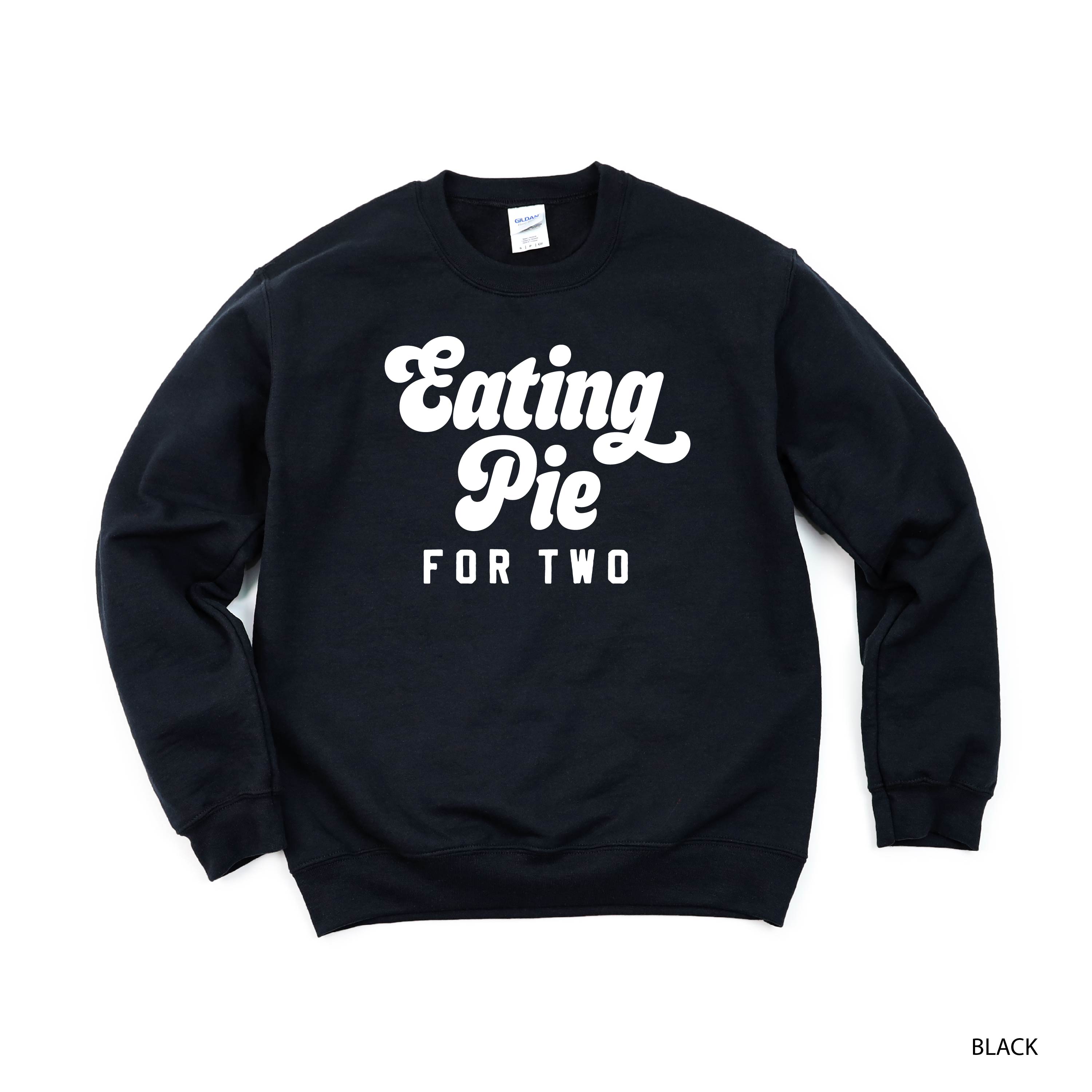 Eating Pie For Two - BASIC Fleece Little Mama Shirt Shop LLC