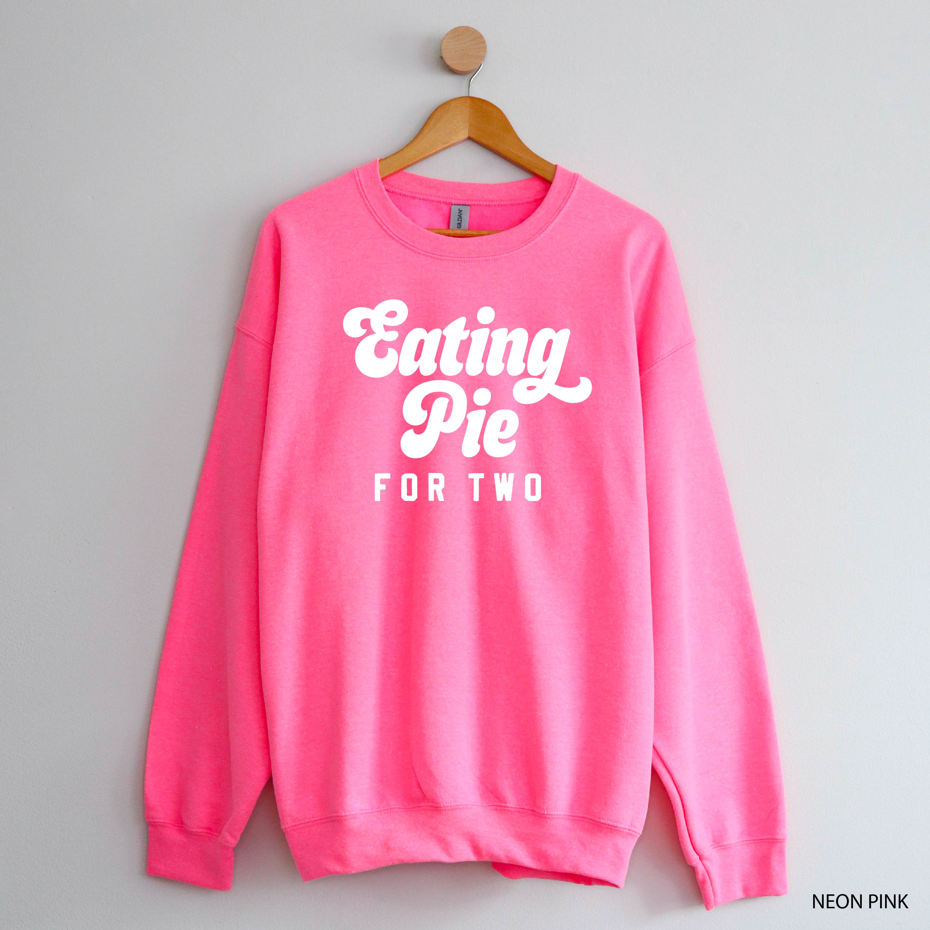 Eating Pie For Two - BASIC Fleece Little Mama Shirt Shop LLC