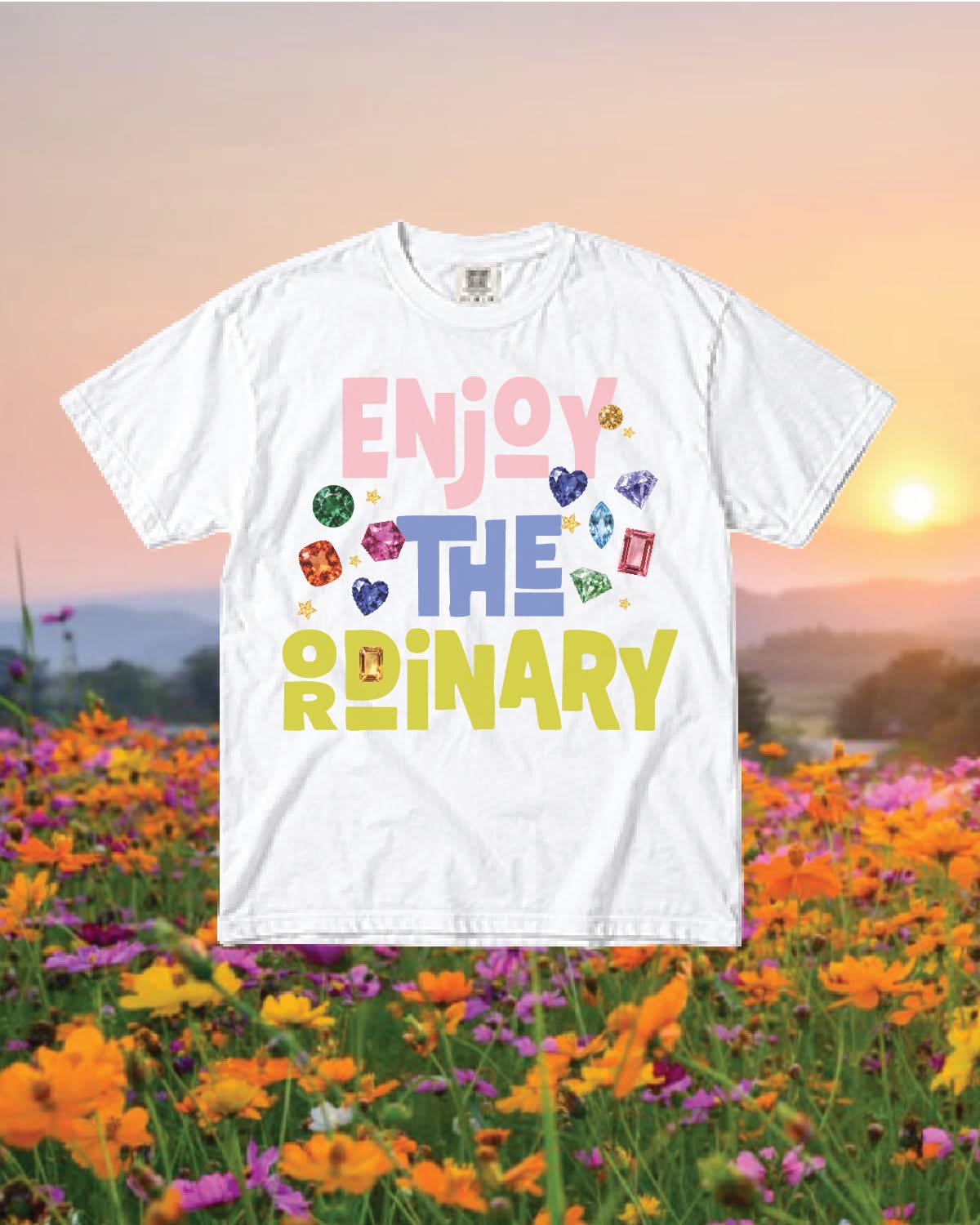 Enjoy the Ordinary | Youth Comfort Colors Tee Little Mama Shirt Shop LLC