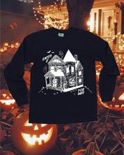 Enter If You Dare - Long Sleeve Comfort Colors Tee Little Mama Shirt Shop