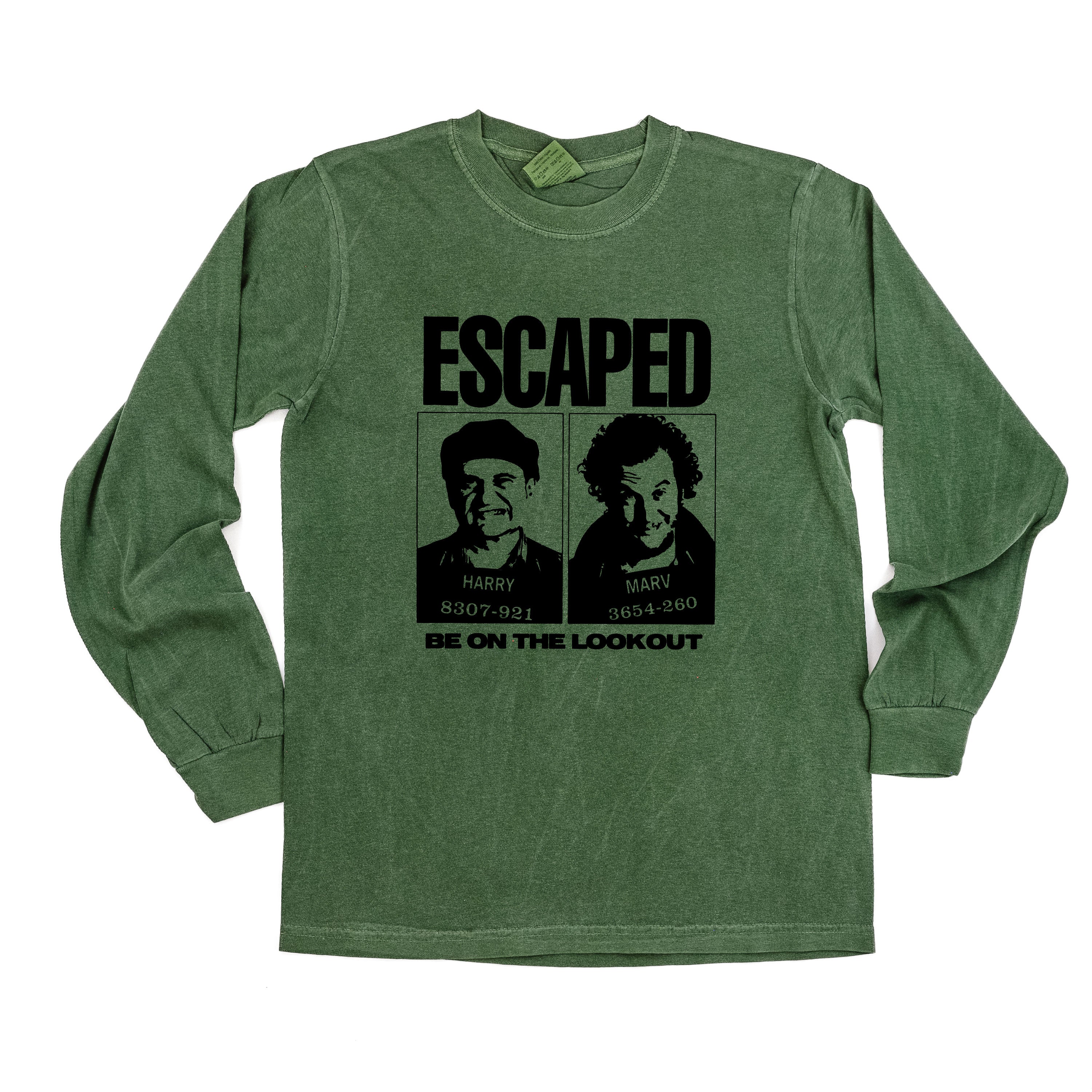 ESCAPED - Be On The Lookout - LONG SLEEVE Comfort Colors Tee Little Mama Shirt Shop
