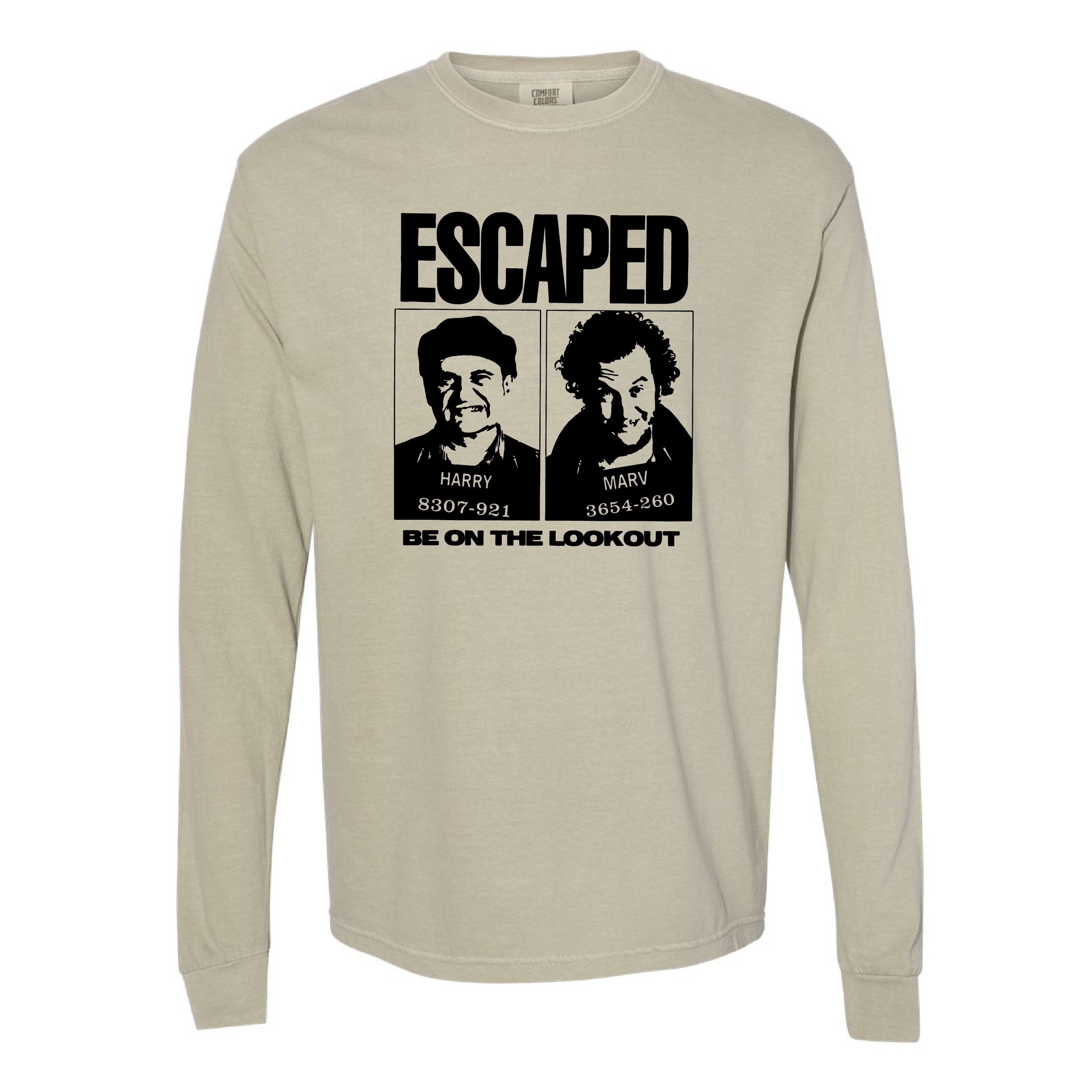 ESCAPED - Be On The Lookout - LONG SLEEVE Comfort Colors Tee Little Mama Shirt Shop