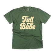 Fall Babe - SHORT SLEEVE COMFORT COLORS TEE Little Mama Shirt Shop