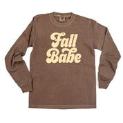 Fall Babe - LONG SLEEVE Comfort Colors Tee Little Mama Shirt Shop