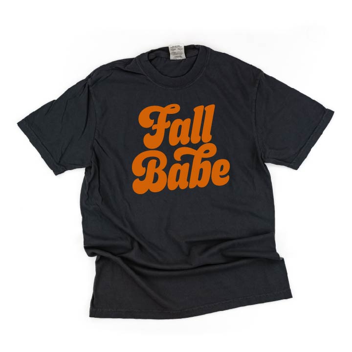 Fall Babe - SHORT SLEEVE COMFORT COLORS TEE Little Mama Shirt Shop