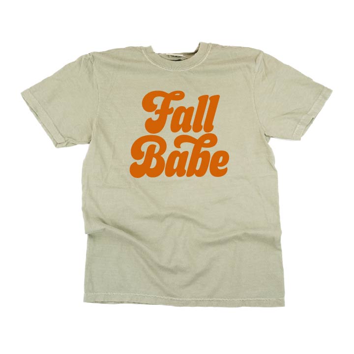Fall Babe - SHORT SLEEVE COMFORT COLORS TEE Little Mama Shirt Shop