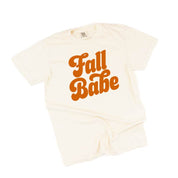 Fall Babe - SHORT SLEEVE COMFORT COLORS TEE Little Mama Shirt Shop
