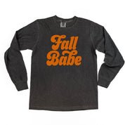 Fall Babe - LONG SLEEVE Comfort Colors Tee Little Mama Shirt Shop