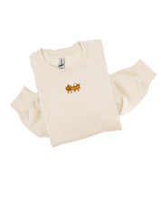 Fall Friends (center) - Sand BASIC Fleece Little Mama Shirt Shop LLC