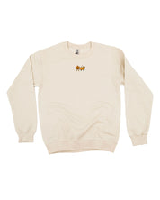 Fall Friends (center) - Sand BASIC Fleece Little Mama Shirt Shop LLC