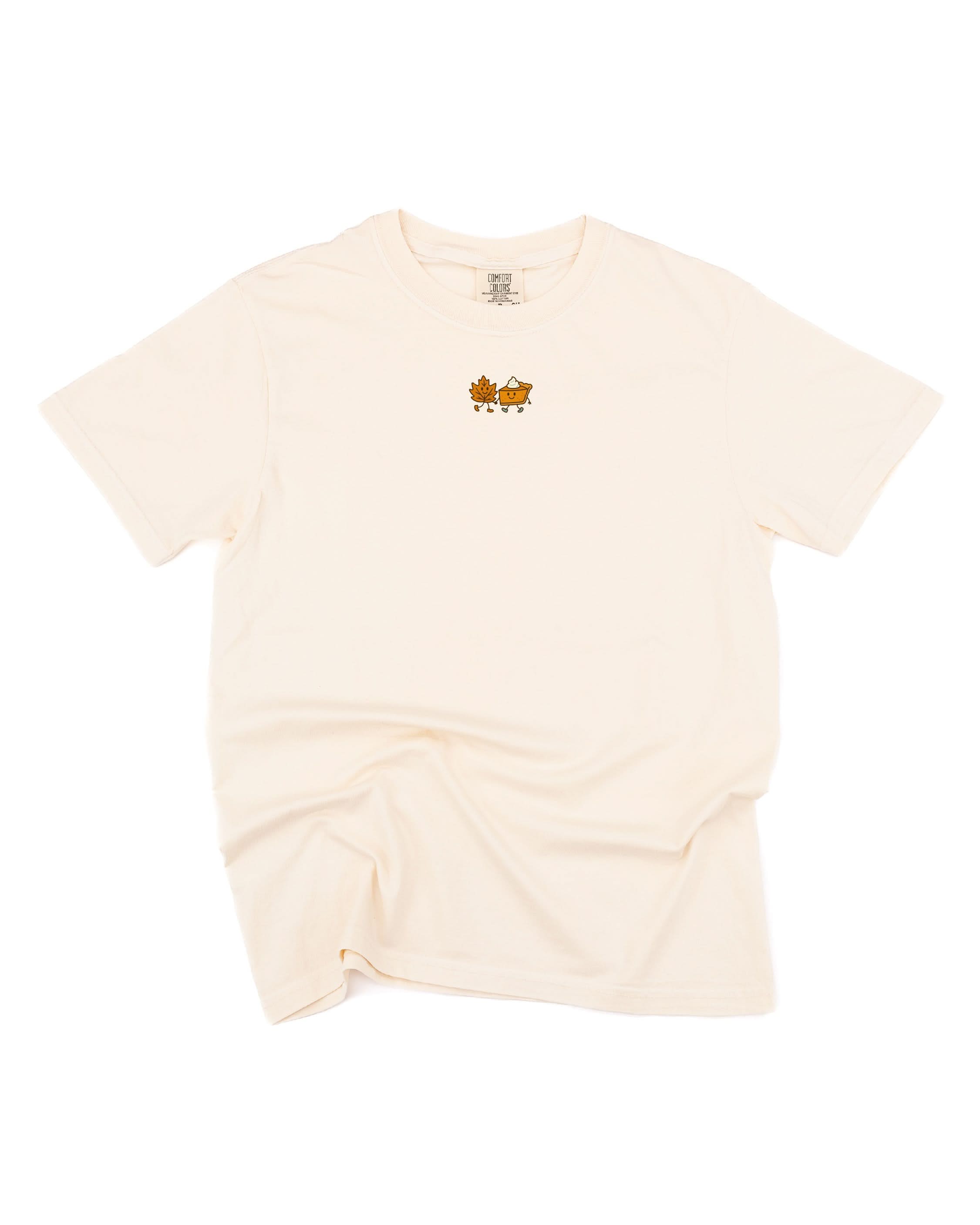 Fall Friends (center) - Ivory Comfort Colors Tee Little Mama Shirt Shop