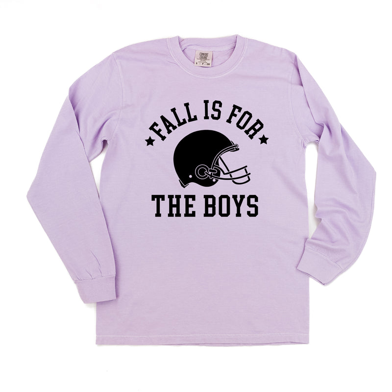 Fall is for the Boys - LONG SLEEVE COMFORT COLORS TEE