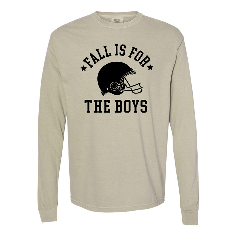 Fall is for the Boys - LONG SLEEVE COMFORT COLORS TEE