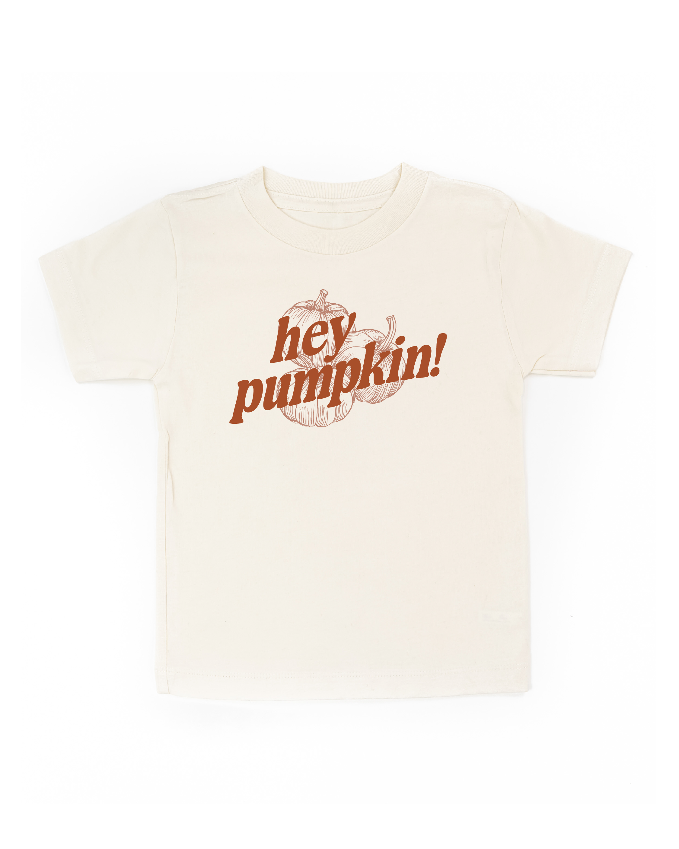 Hey Pumpkin! - Natural Child Tee Little Mama Shirt Shop