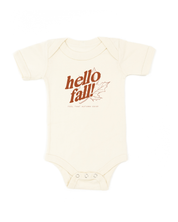 Hello Fall! - Natural Child Tee Little Mama Shirt Shop