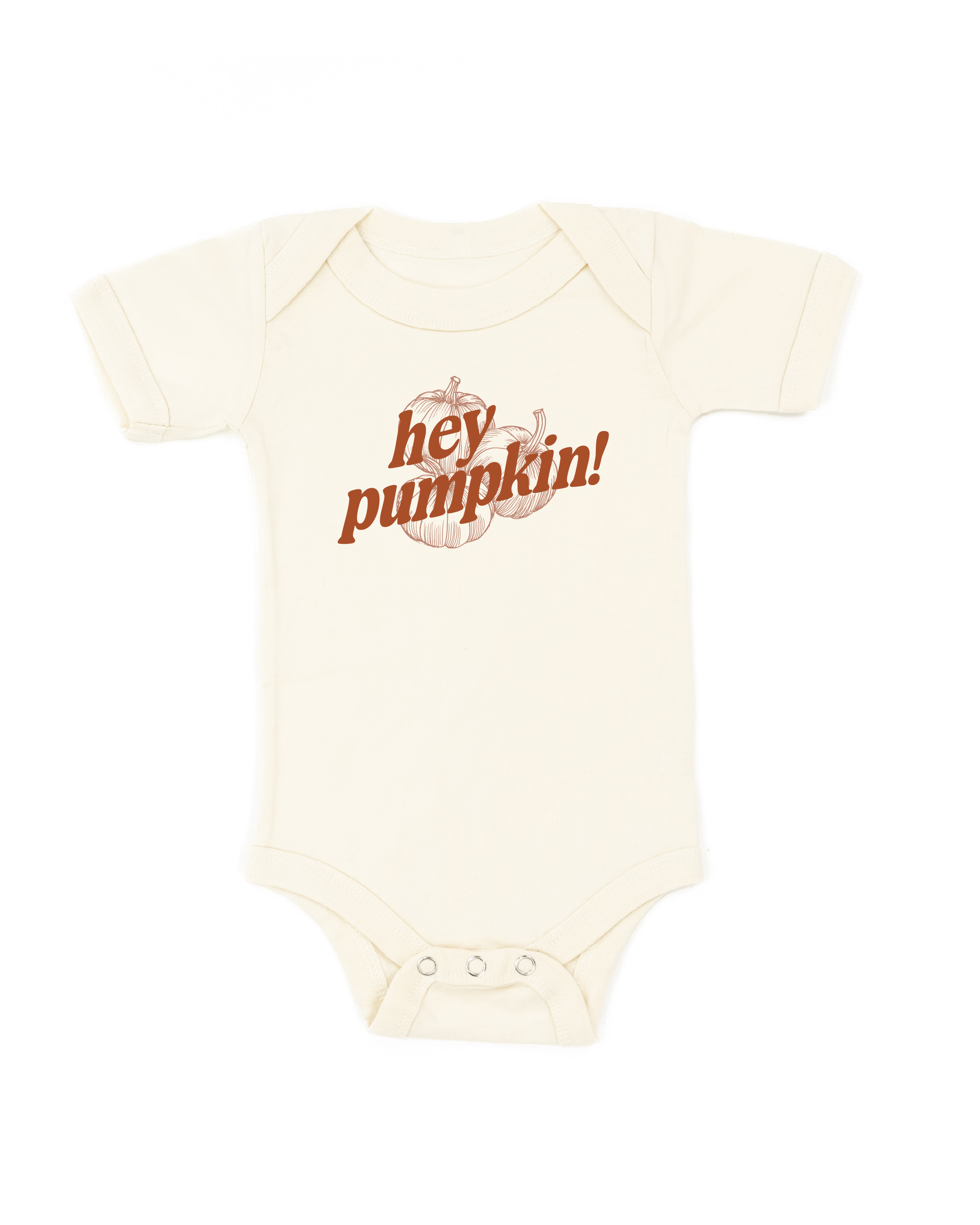 Hey Pumpkin! - Natural Child Tee Little Mama Shirt Shop