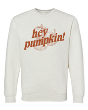 Hey Pumpkin! - Natural Heather ELEVATED Fleece Little Mama Shirt Shop LLC