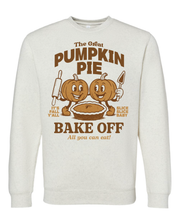 The Great Pumpkin Pie Bake-Off - Natural Heather ELEVATED Fleece Little Mama Shirt Shop LLC
