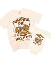 The Great Pumpkin Pie Bake-Off - Set of 2 Ivory/Natural Tees Little Mama Shirt Shop