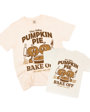 The Great Pumpkin Pie Bake-Off - Set of 2 Ivory/Natural Tees Little Mama Shirt Shop