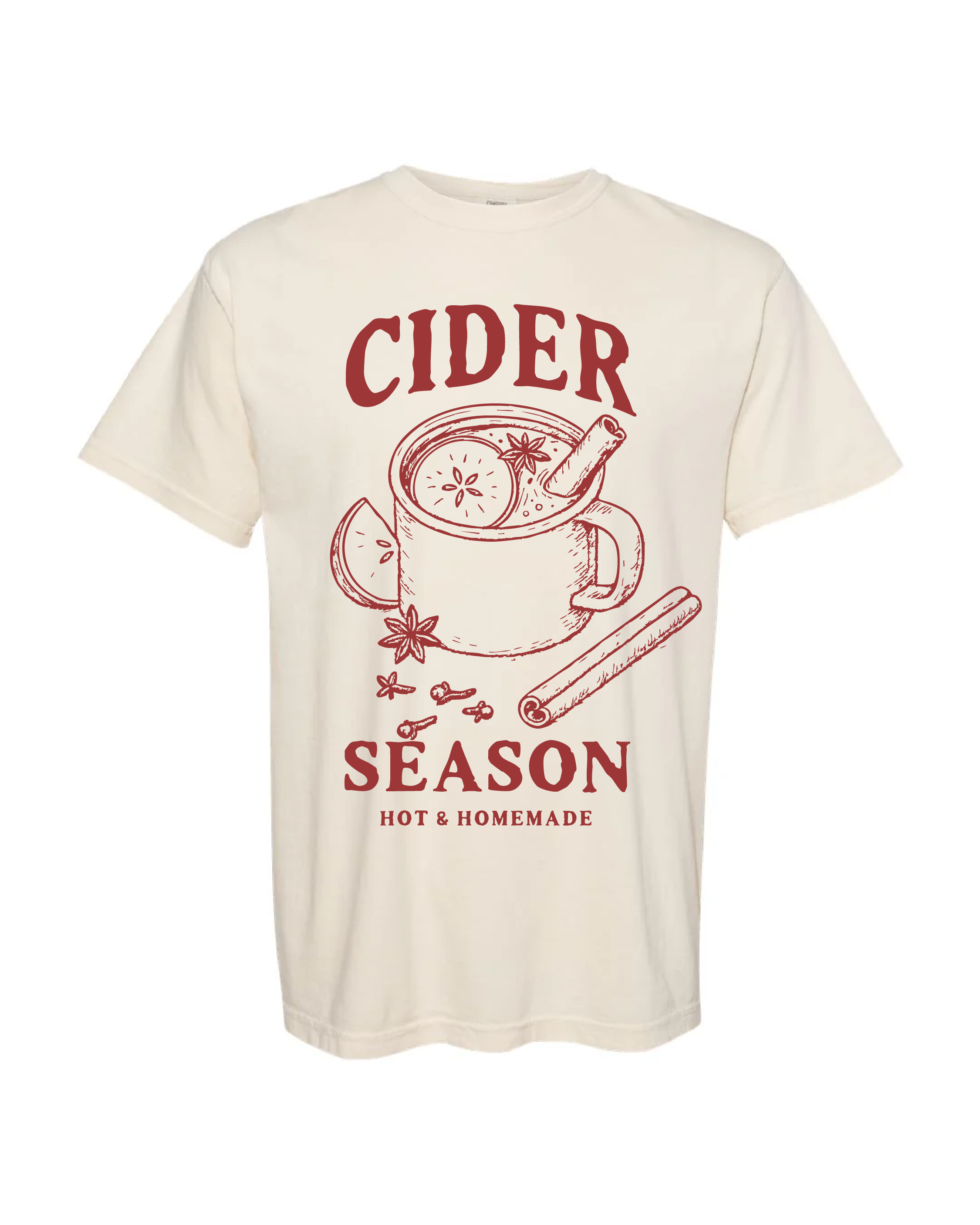 Cider Season - Comfort Colors Tee Little Mama Shirt Shop