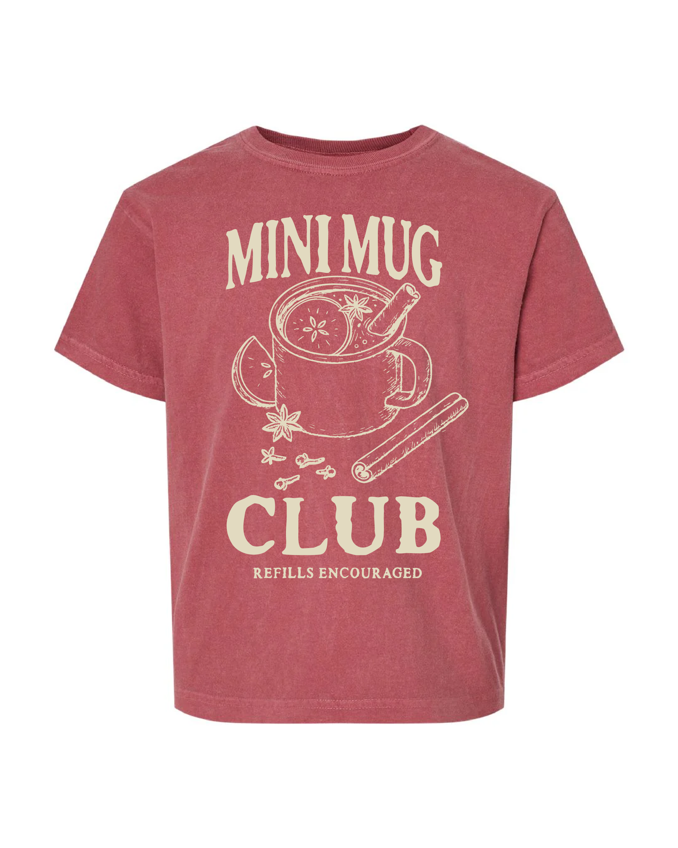  Cream - YOUTH Comfort Colors Tee Little Mama Shirt Shop