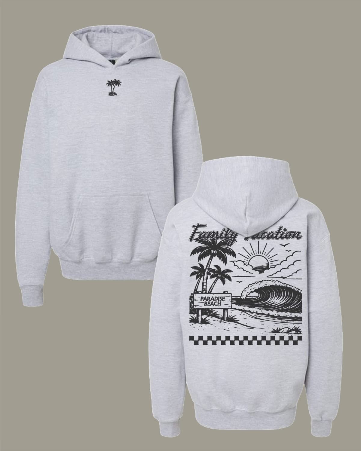 Family Vacation - Fleece Youth Hoodie | Little Mama Shirt Shop Little Mama Shirt Shop LLC