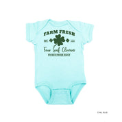 Farm Fresh Four Leaf Clovers - Infant Bodysuit/Tee Little Mama Shirt Shop