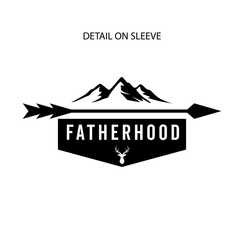 FATHERHOOD - THE GREATEST ADVENTURE (SLEEVE DETAIL) - Unisex Tee