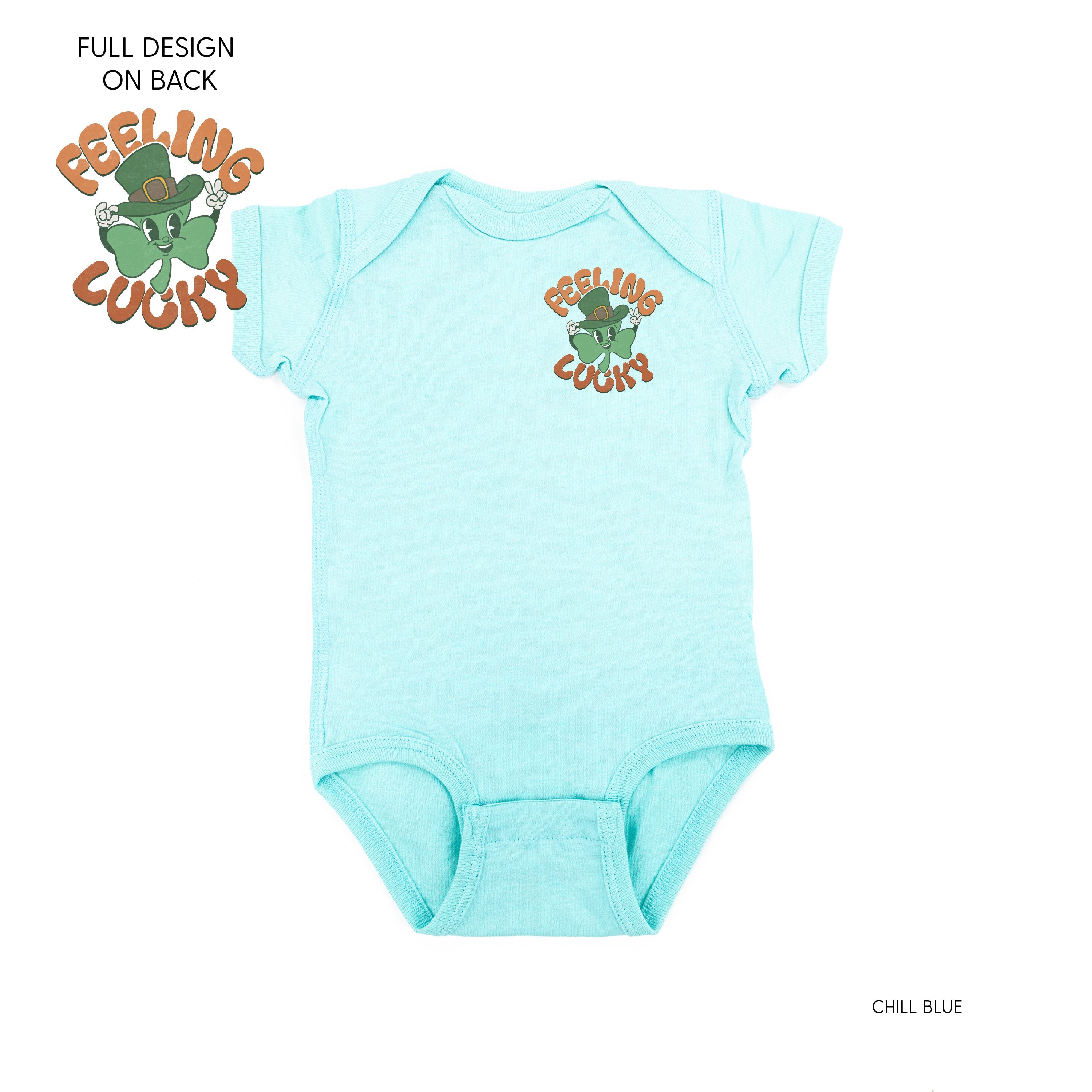 Feeling Lucky (pf&b) - Infant Bodysuit/Tee Little Mama Shirt Shop