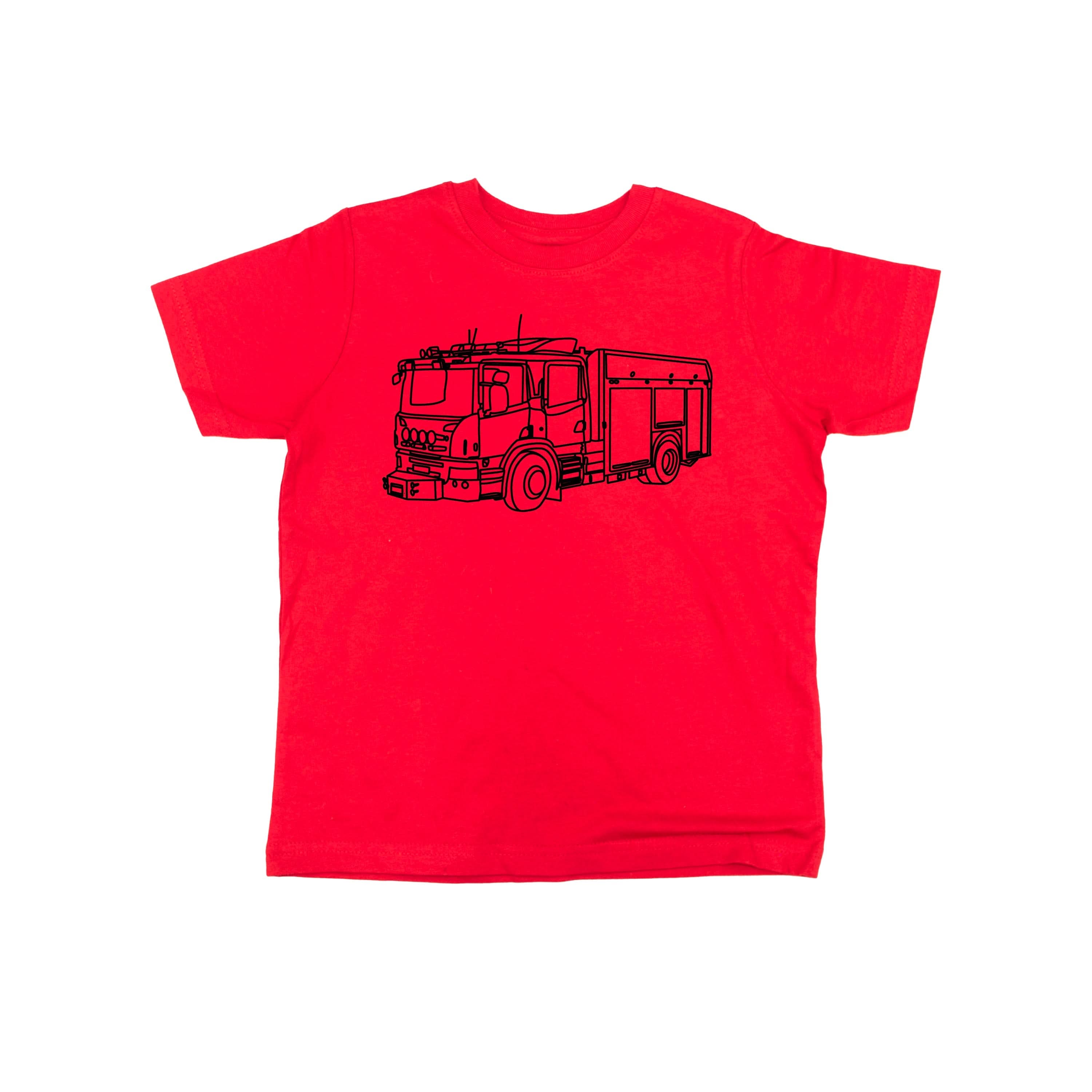 Trucks N' Things Minimalist Design - (Choose Your Vehicle) - Child Tee Little Mama Shirt Shop