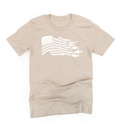 Fishing Flag - Unisex Tee Little Mama Shirt Shop