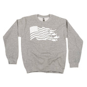 Fishing Flag - BASIC Fleece Little Mama Shirt Shop LLC