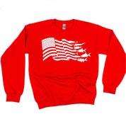 Fishing Flag - BASIC Fleece Little Mama Shirt Shop LLC