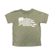 Fishing Flag - Child Tee Little Mama Shirt Shop