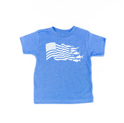 Fishing Flag - Child Tee Little Mama Shirt Shop