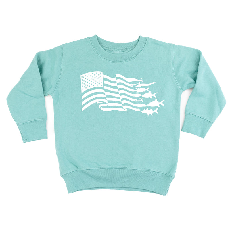 Fishing Flag - Child Sweater
