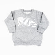 Fishing Flag - Child Sweater Little Mama Shirt Shop