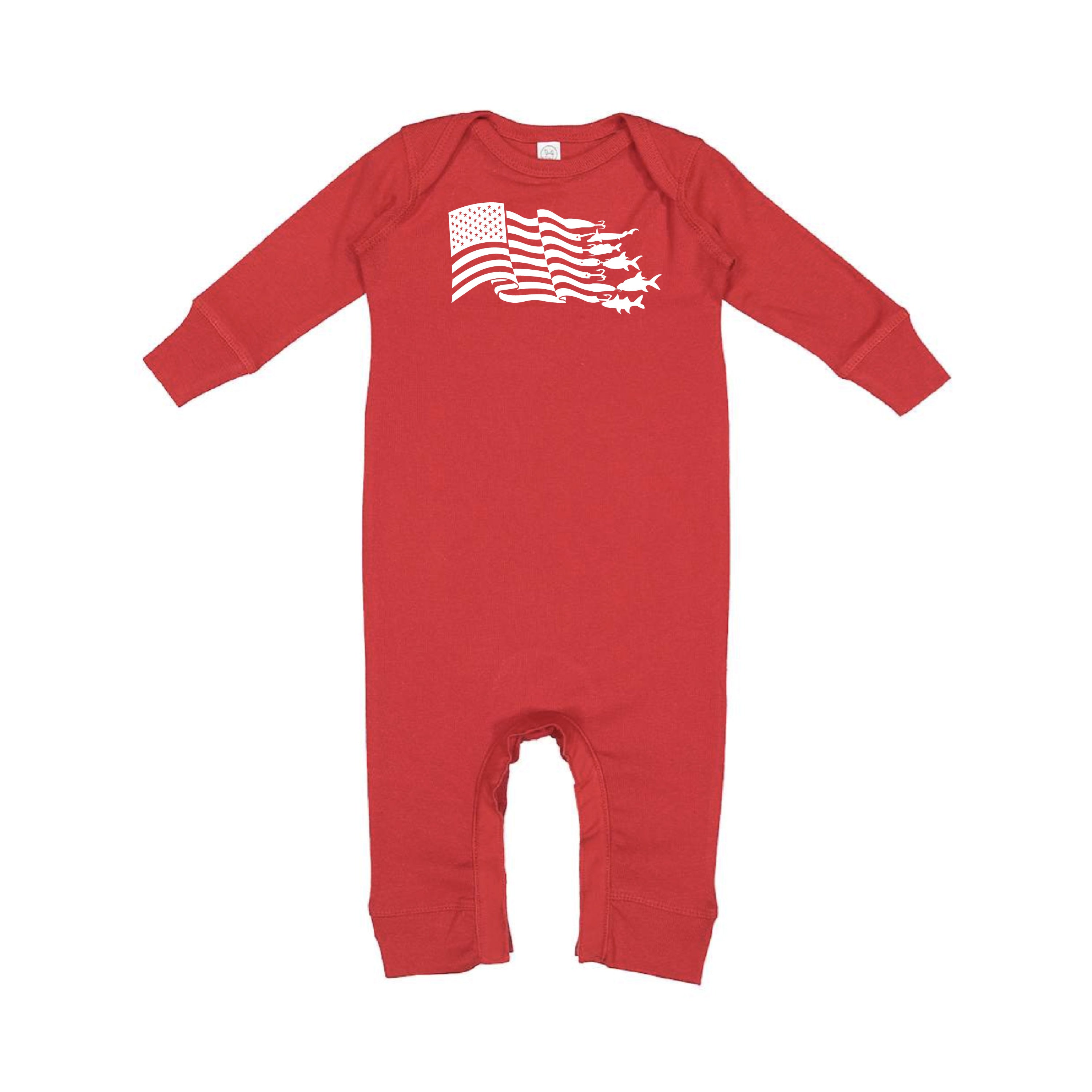 Fishing Flag - Baby Sleeper Little Mama Shirt Shop