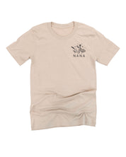 "_____" - Bouquet (pocket) - (Choose Your Name) - Unisex Tee Little Mama Shirt Shop