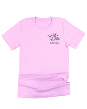 "_____" - Bouquet (pocket) - (Choose Your Name) - Unisex Tee Little Mama Shirt Shop