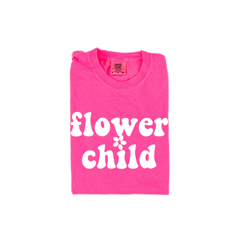 FLOWER CHILD - SHORT SLEEVE COMFORT COLORS TEE