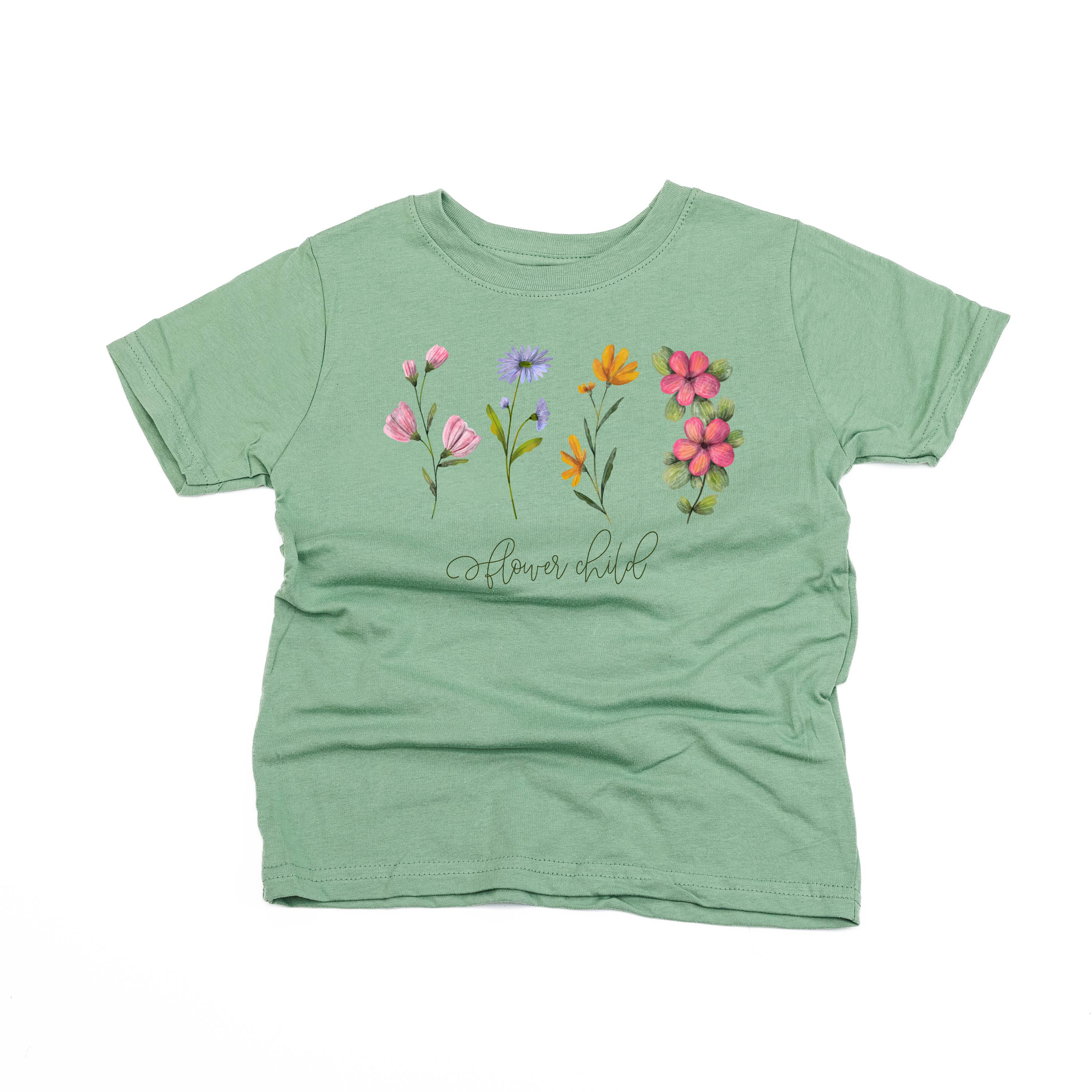 Flower Child - Child Tee Little Mama Shirt Shop