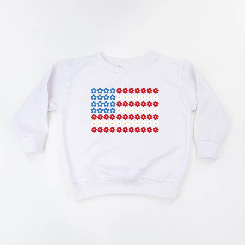 Flower Flag - Child Sweater