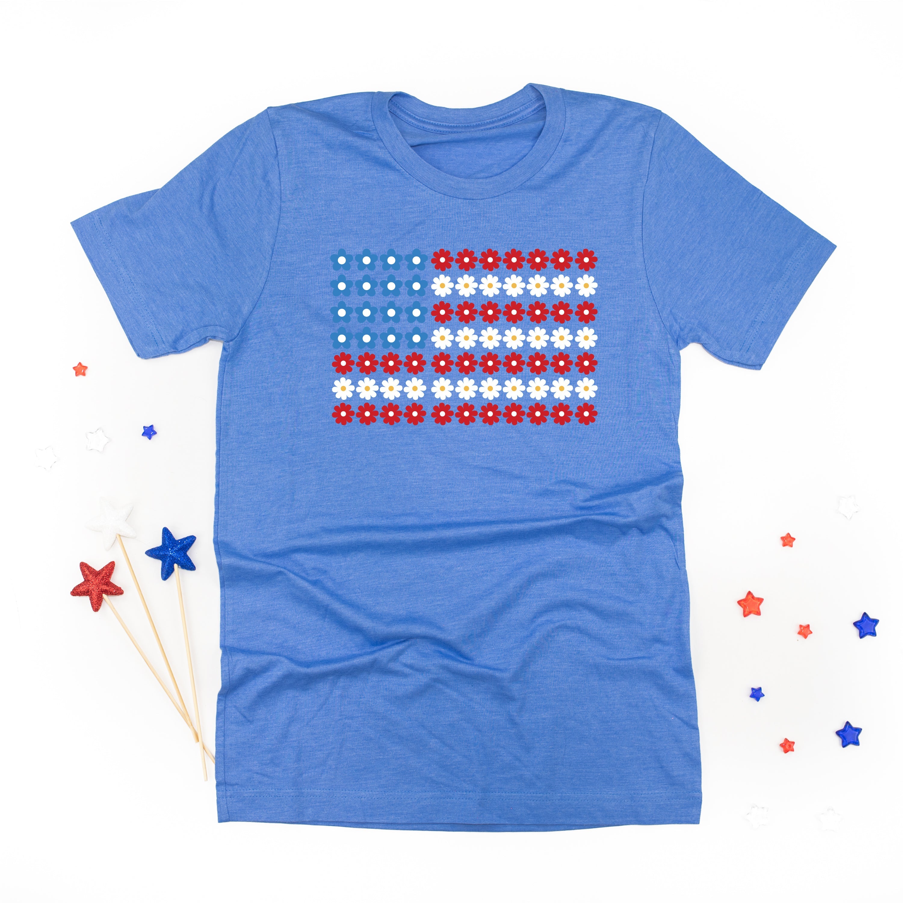 Flower Flag - Unisex Tee Little Mama Shirt Shop