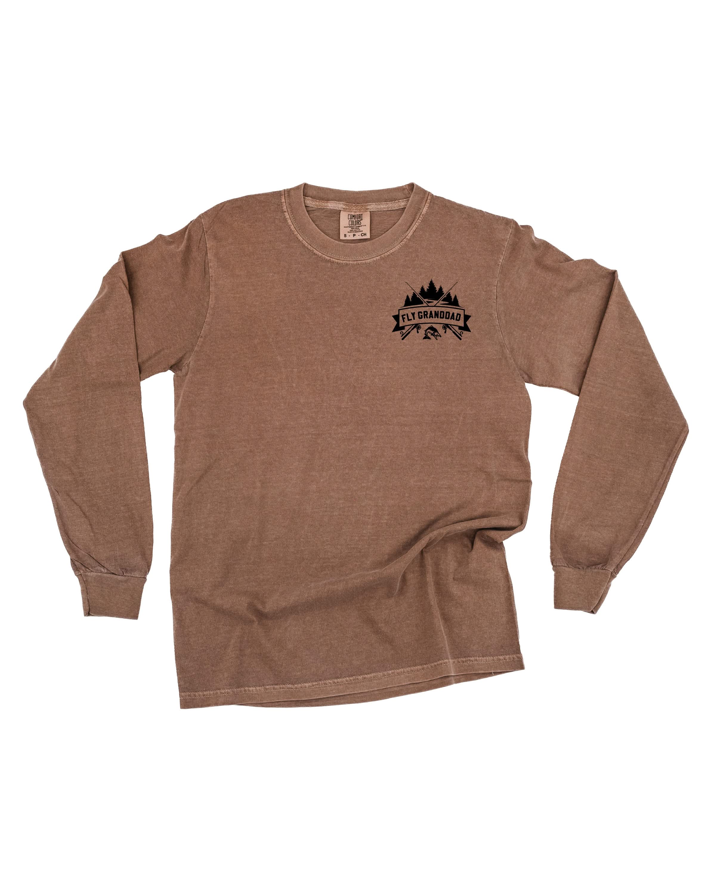 "Fly ____" (pocket) - (Choose Your Name) -Long Sleeve Comfort Colors Tee Little Mama Shirt Shop