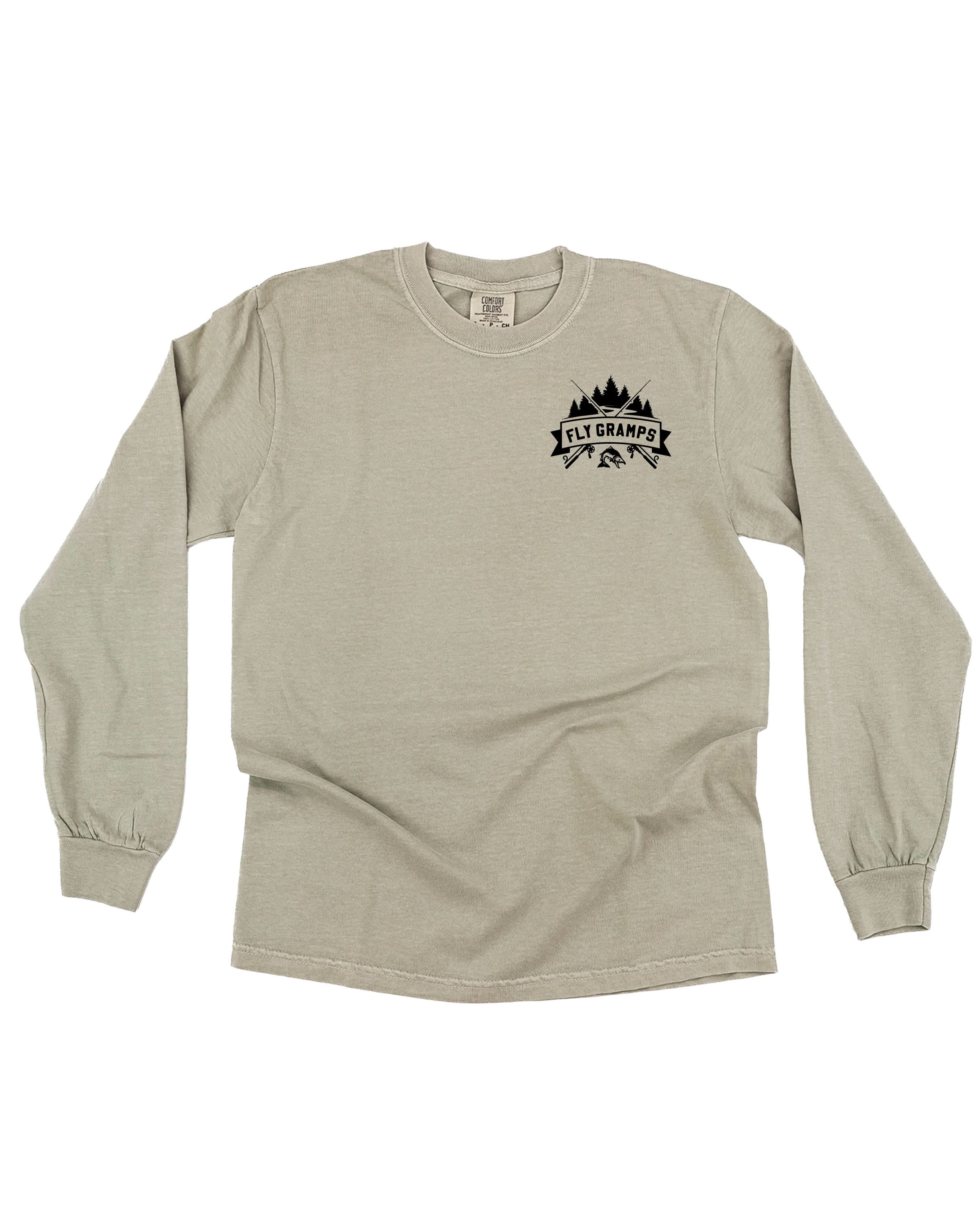 "Fly ____" (pocket) - (Choose Your Name) -Long Sleeve Comfort Colors Tee Little Mama Shirt Shop