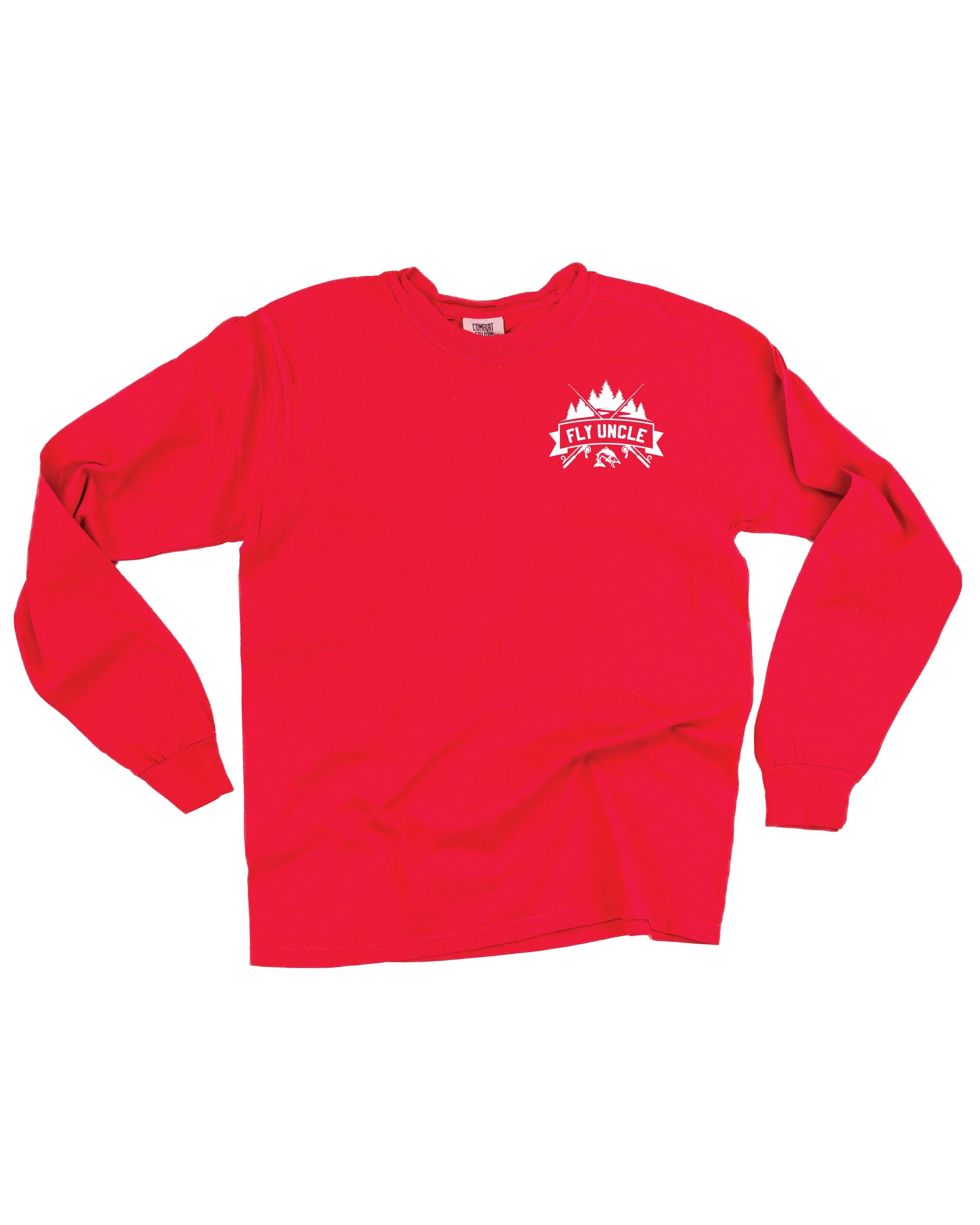 "Fly ____" (pocket) - (Choose Your Name) -Long Sleeve Comfort Colors Tee Little Mama Shirt Shop